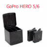 Комплект аккумуляторов для GoPro HERO 5, HERO 6 + внешнее зарядное устройство, Telesin GP-BnC-502 l Фото 1