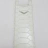 Чехол для Верту Vertu Signature S Design, Вертикальный Белый Кожа Питона | фото 1