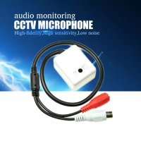 Активный мини микрофон для видеонаблюдения