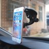 Регулируемый универсальный автомобильный магнитный держатель для смартфона на стекло, T05C | фото 1