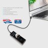USB Type C хаб на 4 USB-порта с LED индикатором, UH4P | Фото 3