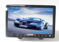 7” Дюймовый автомобильный монитор – телевизор с поддержкой USB и SD накопителей, модель Super 7USBSDRear