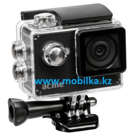 Недорогая HD экшн камера с водонерпоницаемым противоударным кейсом и набором крепежей и держателей в комплекте, ID720P