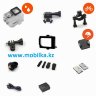 Недорогая HD экшн камера с водонерпоницаемым противоударным кейсом и набором крепежей и держателей в комплекте, ID720P, фото 8