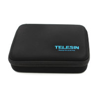 Компактная сумка кейс для экшн камер Go Pro Hero 7, 6, 5, 4, 3 и аксессуаров, Telesin GP-PRC-210