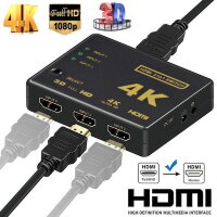 HDMI сплиттер/свитч/Switch 3*1 + пульт (из 3-х HDMI в 1-HDMI) 