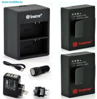 Комплект аккумуляторов для GoPro HERO 3/3+, Smatree® A2C-003