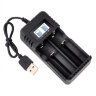 Универсальное зарядное устройство HD-8991B/USB для батареек, ЖК дисплей, USB, 2 слота | Фото 4