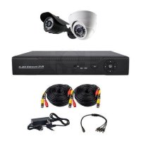 Комплект готового видеонаблюдения на 2 камеры (Камера высокого разрешения AHD 4.0mp)