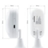 Умный Wi-Fi датчик движения PIR + питание от USB + резерв на батарейках, Tuya Smart CT20W l Фото 4