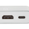 Адаптер - переходник – хаб USB 3.1 Type C (4 в 1: HDMI / USB3.0 / RJ45 LAN / Type C | Фото 3
