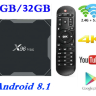 Android 8.1 TV приставка с памятью 4GB/32GB на новом 4х ядерном процессоре Amlogic S905 X2, модель X96 Max | фото 1