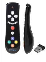 Недорогой пульт Air Mouse (воздушная мышь) для Android TV приставок, смарт телевизоров и игровых приставок, Gamepop Air