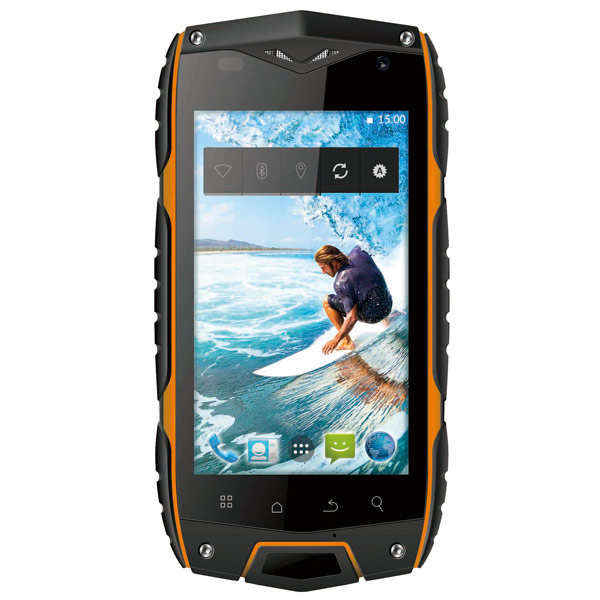 Противоударный водонепроницаемый смартфон с 4G интернетом, на 2 сим карты и аккумулятором 3100мАч, ID0844