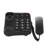 Проводной телефон для пожилых слабовидящих людей с большими кнопками, громким динамиком и функцией быстрого набора, ID2241T | фото 5