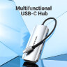 Мультифункциональный хаб / конвертер Type C (HDMI/VGA/USB 3.0x3/PD), Vention TOIHB | Фото 4