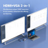Мультифункциональный хаб / конвертер Type C (HDMI/VGA/USB 3.0x3/PD), Vention TOIHB | Фото 6