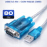 Кабель - адаптер USB2.0 AM - COM RS232 (DB25 - DB9) | Фото 1