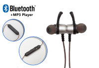 Беспроводная Bluetooth стерео гарнитура + MP3 плеер, EVISU EV-TF001