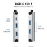 Мультифункциональный хаб / конвертер Type C (USB 3.0x4/PD), Vention TGHHB | Фото 5