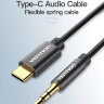 Аудио кабель USB TYPE-C - 3.5 mm jack AUX для автомагнитолы, наушников, колонок | Фото 3
