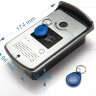 Комплект 7” Дюймовый видеодомофон + вызывная видео панель со встроенным считывателем для магнитных ключей, V70C-ID | фото 8