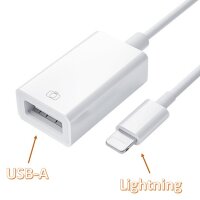 Кабель OTG переходник с Lightning на USB-A, SKYQS19-06 