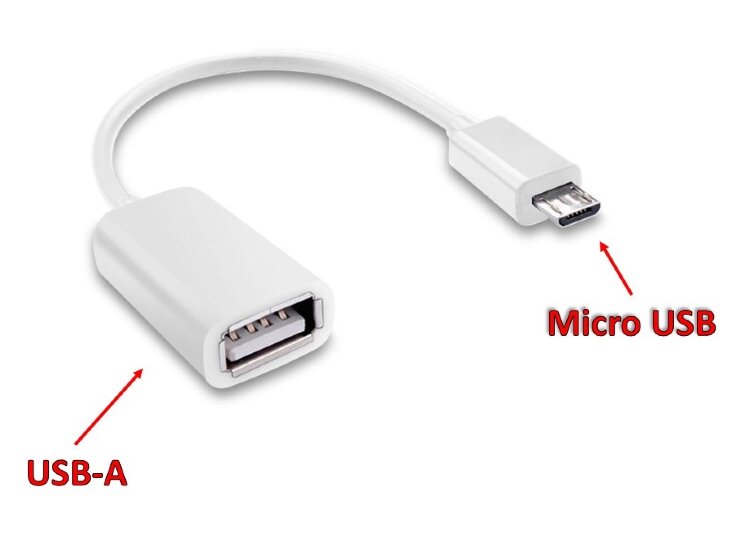 Кабель OTG переходник с Micro USB на USB-A, SKYMY-2019 