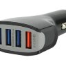 Автомобильное зарядное устройство от прикуривателя с четырьмя USB портами с функцией быстрой зарядки, UN682 l Фото 2