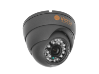 Антивандальная AHD 2.0 Mpx камера видеонаблюдения купольного исполнения VC-2444-M106