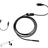 Эндоскоп для смартфона проводной, гибкий, водонепроницаемый, с подсветкой, длина кабеля 2 метра, USB-2M | фото 13