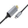 HDMI кабель видеоадаптер Type-C to HDMI cable adapter, HOCO UA13 | Фото 3