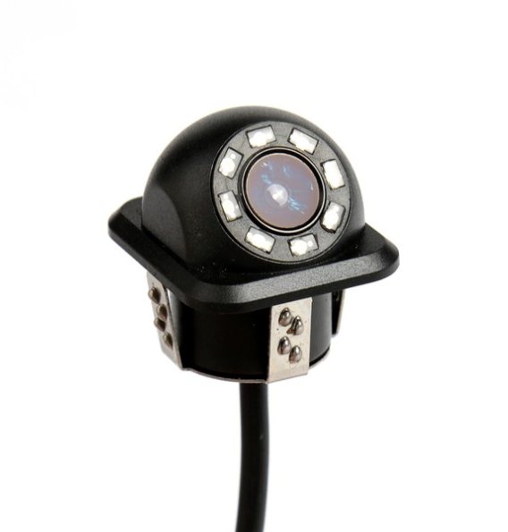 Камера заднего вида универсальная, врезная, с LED подсветкой, Модель CJ-198