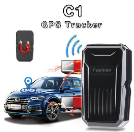 Автомобильный / универсальный GPS трекер для транспорта, людей, багажа, модель С1 