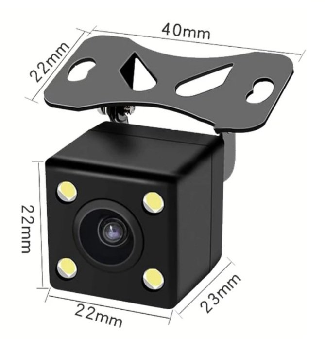 Камера заднего вида универсальная, с LED подсветкой, Модель E606