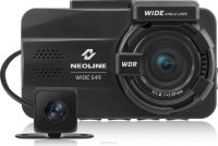 Full HD Видеорегистратор с двумя камерами и углом обзора 155 градусов, Neoline Wide S49 Dual
