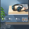 Полноразмерные Bluetooth наушники + MP3 плеер со съемным AUX кабелем, Celebrat A24 | Фото 6