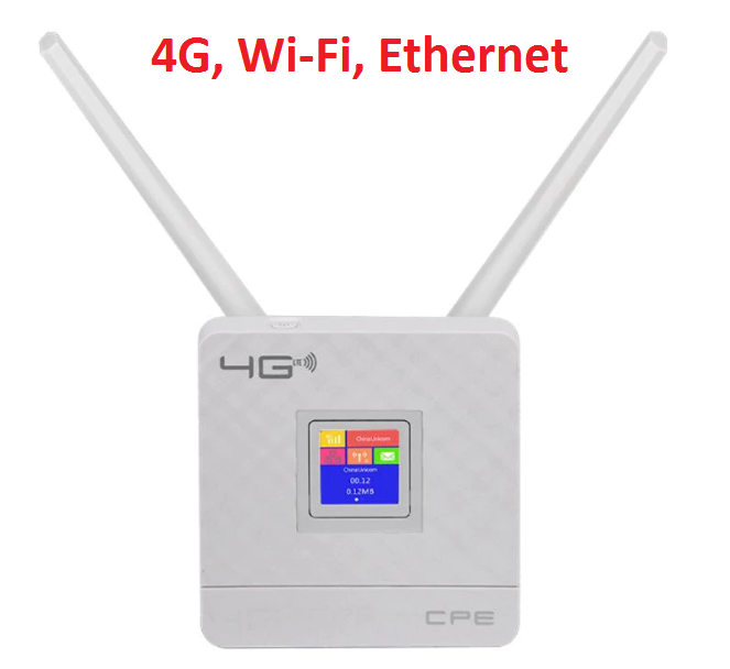 4G WIFI LAN умный роутер с поддержкой 4G сим карт и Ethernet разъемом, IEASUN A9SW 