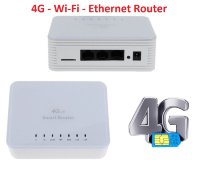 4G WIFI LAN умный роутер с поддержкой 4G сим карт и тремя Ethernet портами, IEASUN A9SZ 