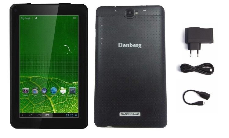 Бюджетный 7" Дюймовый планшет с поддержкой 4G LTE интернета, на 2 сим карты, WIFI, Bluetooth, GPS, ID0074