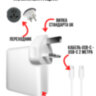 USB-C супер быстрое зарядное устройство для MacBook, IPad, IPhone, и других USB-C устройств, PD-96W  | Фото 4