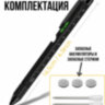 Ручка-мультитул Multitool Pen 9-in-1 (шариковая ручка + линейка + отвертка плоская и крестовая + открывалка для бутылок + стилус + уровень + фонарик), черная l Фото 3