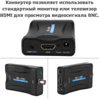 Видео конвертер с BNC на HDMI 