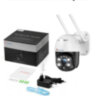 Поворотная уличная PTZ WIFI камера, 2.0MP два вида подсветки, сирена, отслеживание движения, облако, уведомления на телефон, 2х сторонний звук, модель CTIPC-285C | Фото 11