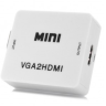 Адаптер конвертер / переходник / преобразователь с VGA + аудио на HDMI | фото 2