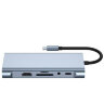 Мультифункциональный хаб / конвертер Type C (USBx4 / HDMI / VGA / RJ45 / TF / SD / PD / 3.5 mm AUDIO), модель BYL-2110 | Фото 3