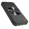 Power Bank внешний аккумулятор на 10000mAh с беспроводной зарядкой, MicroUSB, Type-C 18W, Lightning, USB, BOROFONE BJ7 | Фото 3