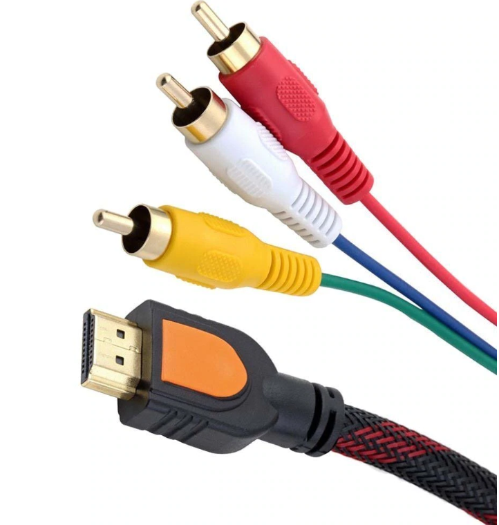 Купить кабель переходник с HDMI на RCA /  / Колокольчик, 1.5м в .