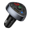 FM модулятор / Hands Free Bluetooth / зарядное устройство на 2*USB, Type C, TF, модель HOCO E51 | Фото 3