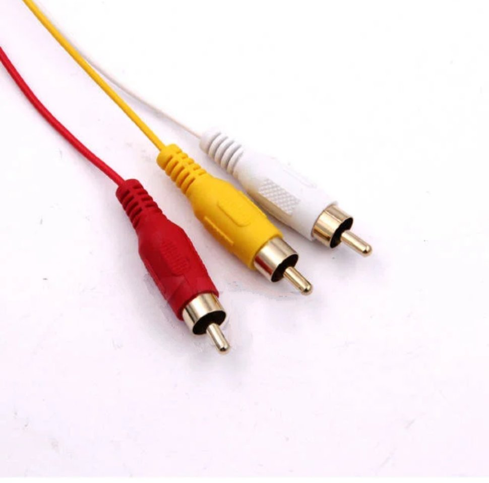 Купить кабель переходник с HDMI на VGA + 3RCA выход (Тюльпан), 1.5м в г .